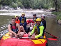 Ibar, 18.06.2022, rafting za studente FSFV Državnog Univerziteta u Novom Pazaru 