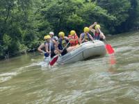 Ibar, 18.06.2022, rafting za studente FSFV Državnog Univerziteta u Novom Pazaru 