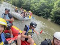 Ibar, 18.06.2022, rafting za studente FSFV Državnog Univerziteta u Novom Pazaru 